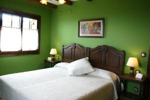 Posteľ alebo postele v izbe v ubytovaní Eco Hotel Rural Lurdeia - Adults Only