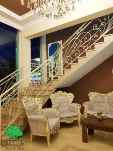Istumisnurk majutusasutuses Garden Hotel