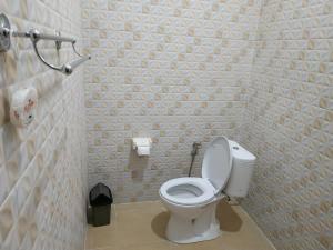Koupelna v ubytování Double'D Hostel