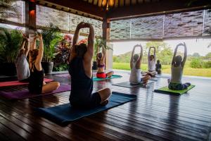 Fitness centrum a/nebo fitness zařízení v ubytování Bali Harmony Retreat