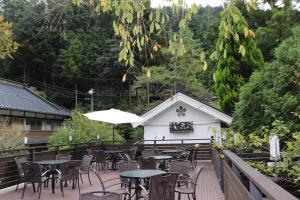 Κήπος έξω από το Temple Lodging Shukubo Kakurinbo