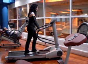 Fitness centrum a/nebo fitness zařízení v ubytování Hotel Giubileo