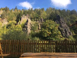 Paesaggio naturale nelle vicinanze del bed & breakfast