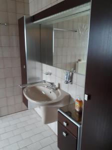 Koupelna v ubytování Ferienwohnung Steffi