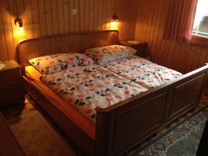A bed or beds in a room at bella Romantica