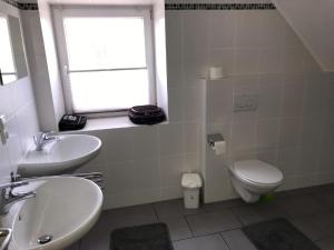 Koupelna v ubytování Ferienwohnung Asum