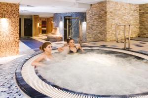 Hostia v ubytovaní Hotel i Aquapark Olender