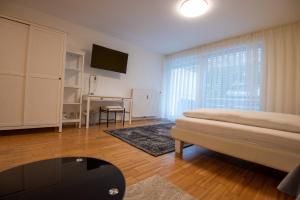 Posteľ alebo postele v izbe v ubytovaní Appartements in Graz beim LKH