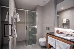 Kúpeľňa v ubytovaní Hotel Tonanti