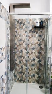 A bathroom at Notti Rosa B&B