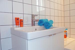 Kylpyhuone majoituspaikassa Vakantiehuis de Rommelpot