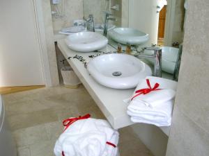 Koupelna v ubytování Hotel Excelsior