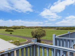 a view from the balcony of a house at Bella On Victoria in Port Fairy