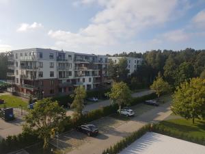 Budynek, w którym mieści się apartament