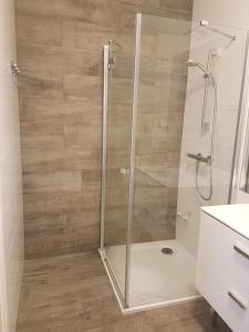 Łazienka w obiekcie Apartament Bałtyk Polanki Park, basen, sauna, fitness, sala zabaw dla dzieci