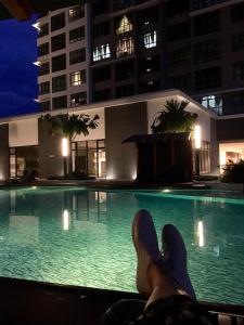 Kolam renang di atau di dekat Conezion Luxury 3BR for 7pax @IOI Resort Putrajaya