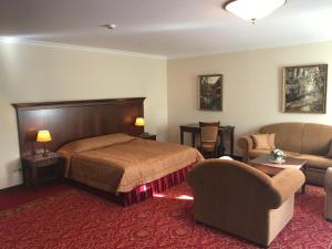 Posezení v ubytování Guest House Pirklių Namai