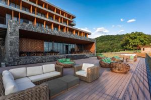 Posezení v ubytování Kvareli Lake Resort