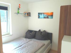 Katil atau katil-katil dalam bilik di Apartment Neptun