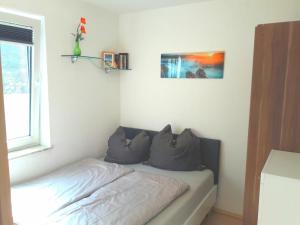 Postel nebo postele na pokoji v ubytování Apartment Neptun