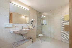 Koupelna v ubytování Hotel Theiner