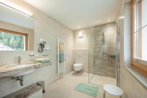 Koupelna v ubytování Hotel Theiner