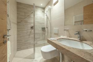 Koupelna v ubytování Hotel Theiner