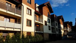 Budynek, w którym mieści się apartament