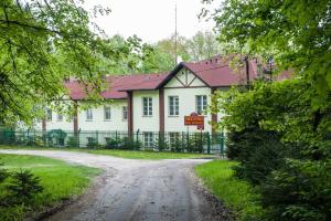 Ogród w obiekcie Uroczysko