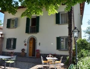 Bygningen som villaen ligger i