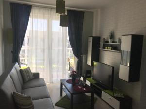 Kuchyňa alebo kuchynka v ubytovaní Apartament Lucky