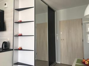 Kuchyňa alebo kuchynka v ubytovaní Apartament Lucky