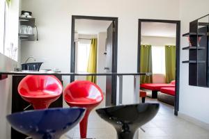 Istumisnurk majutusasutuses Caribbean Island Hotel