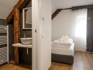 Postel nebo postele na pokoji v ubytování Valtempo Relais