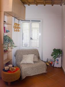 Posezení v ubytování Romantico Balcone in Centro