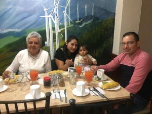 Rodina v ubytování Hotel Villonaco