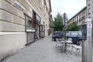 Budynek, w którym mieści się apartament