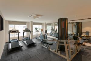 Fitness centrum a/nebo fitness zařízení v ubytování Ginger Madgaon, Goa
