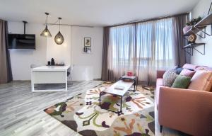 Posezení v ubytování Hotel Luze El Villa