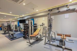 Fitnesscenter och/eller fitnessfaciliteter på Harbour Hotel & Spa Christchurch