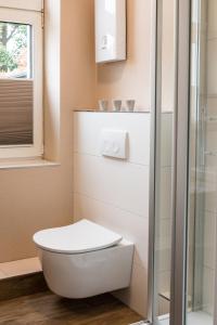 Koupelna v ubytování Ferienwohnung am Wall