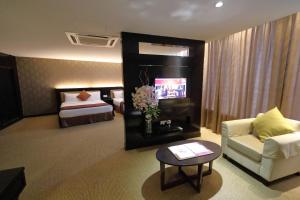 TV o dispositivi per l'intrattenimento presso The Guest Hotel & Spa