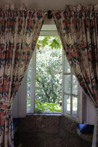 Um jardim no exterior de Casa da Figueira Velha
