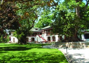 Aed väljaspool majutusasutust Gokarna Forest Resort Kathmandu