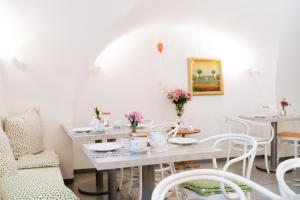 Predel za sedenje v nastanitvi Boutique Hotel Romantick