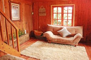 Posezení v ubytování Hostal La Casa del Carpintero