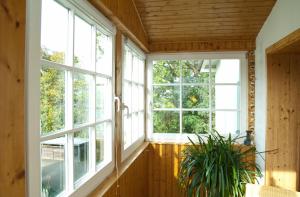Ein Garten an der Unterkunft Wohnung 5 Haus Borgwardt