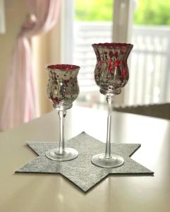 Nápoje v ubytování Ferienwohnung Spatzennest