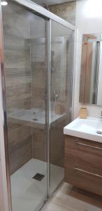 A bathroom at Estudio Rocío
