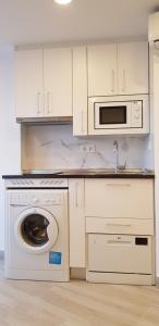 A kitchen or kitchenette at Estudio Rocío